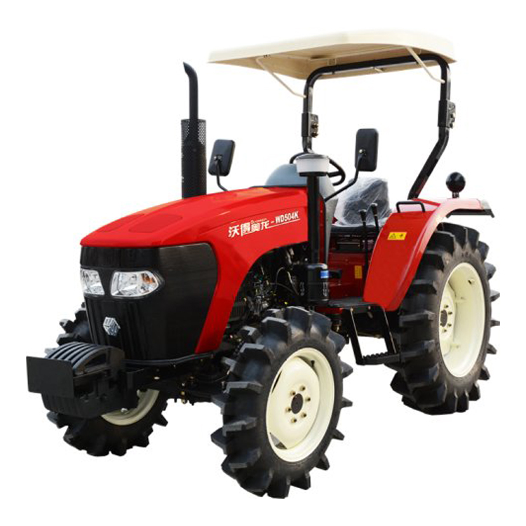 Venta caliente WORLD 504K Mini tractor agrícola compacto diesel y tractor agrícola con cargador frontal