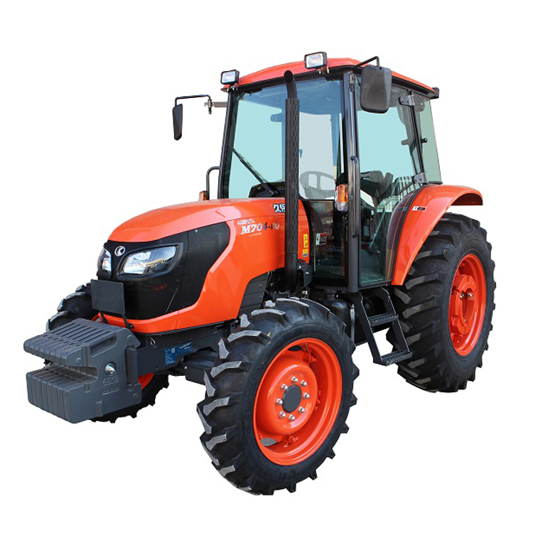 Tractores de arroz Kubota 704K y tractor de jardín diésel 4X4 para tractor agrícola camboyano 80Hp 70Hp